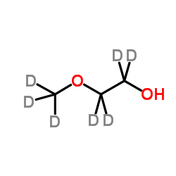 2-[(2H3)Methyloxy](2H4)ethanol Structure