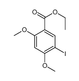 Ethyl 5-iodo-2,4-dimethoxybenzoate Structure