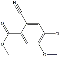 methyl4-chloro-2-cyano-5-methoxybenzoate picture