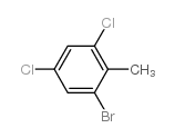 2-溴-4,6-二氯甲苯结构式