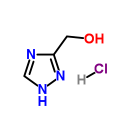 (1H-[1,2,4]Triazol-3-yl)-methanol hydrochloride Structure