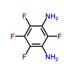2,4,5,6-四氟-1,3-苯二胺结构式