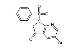 5-bromo-1-(4-methylphenyl)sulfonyl-2H-pyrrolo[2,3-b]pyridin-3-one Structure