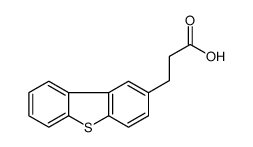 3-(Dibenzo[b,d]thiophen-2-yl)propanoic acid Structure