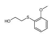2-(2-Methoxy-phenylthio)-ethanol Structure