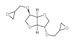 D-Glucitol,1,4:3,6-dianhydro-2,5-bis-O-(2-oxiranylmethyl)- Structure