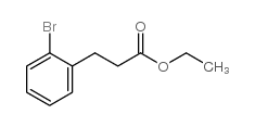 邻溴苯丙酸乙酯结构式