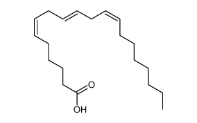 (6Z,9Z,12Z)-icosa-6,9,12-trienoic acid结构式