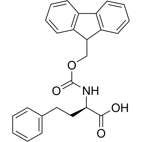 Fmoc-D-高苯丙氨酸结构式
