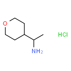 1-(四氢-2H-吡喃-4-基)乙胺盐酸盐结构式