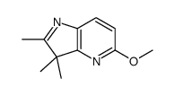 5-methoxy-2,3,3-trimethylpyrrolo[3,2-b]pyridine Structure