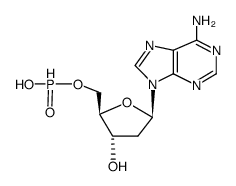 2'-deoxyadenosine-5'-monophosphite Structure