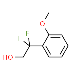 2,2-difluoro-2-(2-methoxyphenyl)ethan-1-ol Structure
