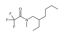 N-(2-ethylhexyl)-2,2,2-trifluoro-N-methylacetamide结构式
