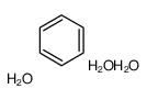 benzene,trihydrate Structure