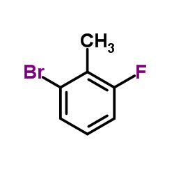 2-Bromo-6-fluorotoluene Structure