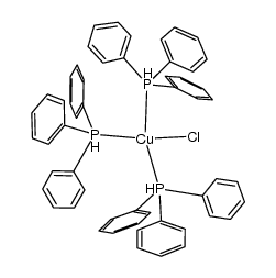 氯化三(三苯基膦)铜结构式