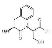 L-苯丙氨酰-L-丝氨酸结构式