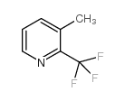 3-甲基-2-(三氟甲基)吡啶结构式