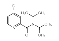 4-Chloro-N,N-diisopropylpicolinamide Structure