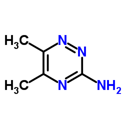 5,6-Dimethyl-1,2,4-triazin-3-amine Structure