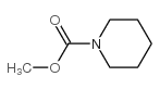 哌啶-1-羧酸甲酯结构式