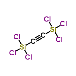 1,2-Ethynediylbis(trichlorosilane) Structure