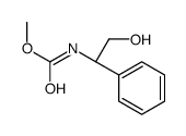methyl N-[(1S)-2-hydroxy-1-phenylethyl]carbamate结构式