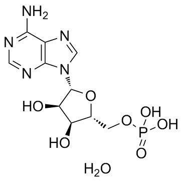 Adenosine 5'-monophosphate monohydrate Structure