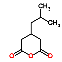 4-Isobutyldihydro-2H-pyran-2,6(3H)-dione structure