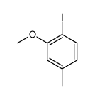 Benzene, 1-iodo-2-methoxy-4-methyl- Structure