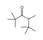 1-[tert-butyl(methyl)phosphanyl]-2,2-dimethylpropan-1-one Structure