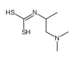 N-[2-(Dimethylamino)-1-methylethyl]carbamodithioic acid结构式