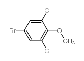4-溴-2,6-二氯苯甲醚结构式
