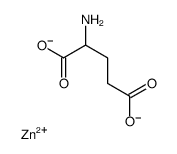 zinc,2-aminopentanedioate Structure