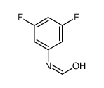 N-(3,5-二氟-苯基)-甲酰胺结构式