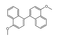 1-methoxy-4-(4-methoxynaphthalen-1-yl)naphthalene Structure