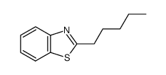 Benzothiazole, 2-pentyl- (6CI,8CI,9CI) Structure