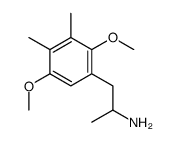 1-(2,5-dimethoxy-3,4-dimethylphenyl)propan-2-amine结构式
