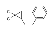 2-(2,2-dichlorocyclopropyl)ethylbenzene Structure