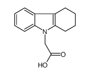 2-(1,2,3,4-tetrahydrocarbazol-9-yl)acetic acid Structure