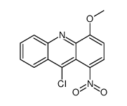 9-chloro-4-methoxy-1-nitroacridine Structure