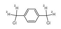 α,α,α,α-[2H4]p-chloromethylbenzyl chloride Structure