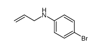 N-allyl-4-bromobenzenamine Structure