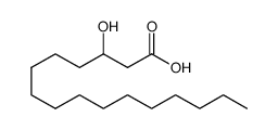 3-羟基十六酸结构式