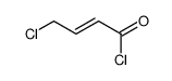 4-chlorobut-2-enoyl chloride Structure