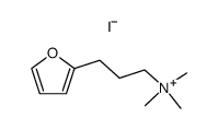 (3-[2]furyl-propyl)-trimethyl-ammonium, iodide Structure