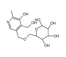 5'-O-(glucopyranosyl)pyridoxine Structure