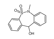6-methyl-5,5-dioxo-11H-benzo[c][1,2]benzothiazepin-11-ol Structure