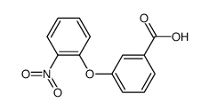 3-(2-nitro-phenoxy)-benzoic acid Structure